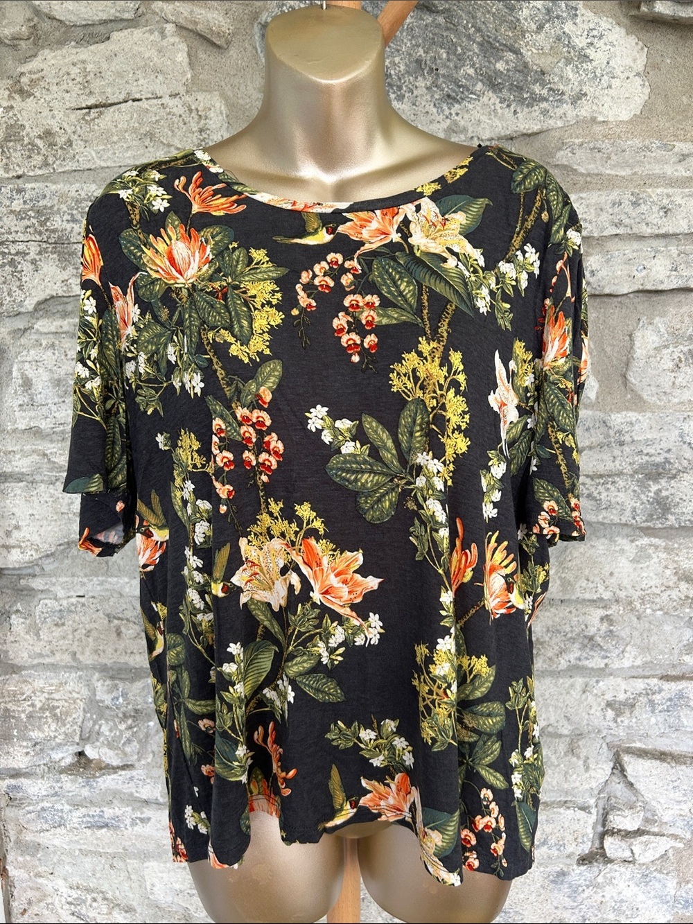 Floral Short-Sleeve Tee